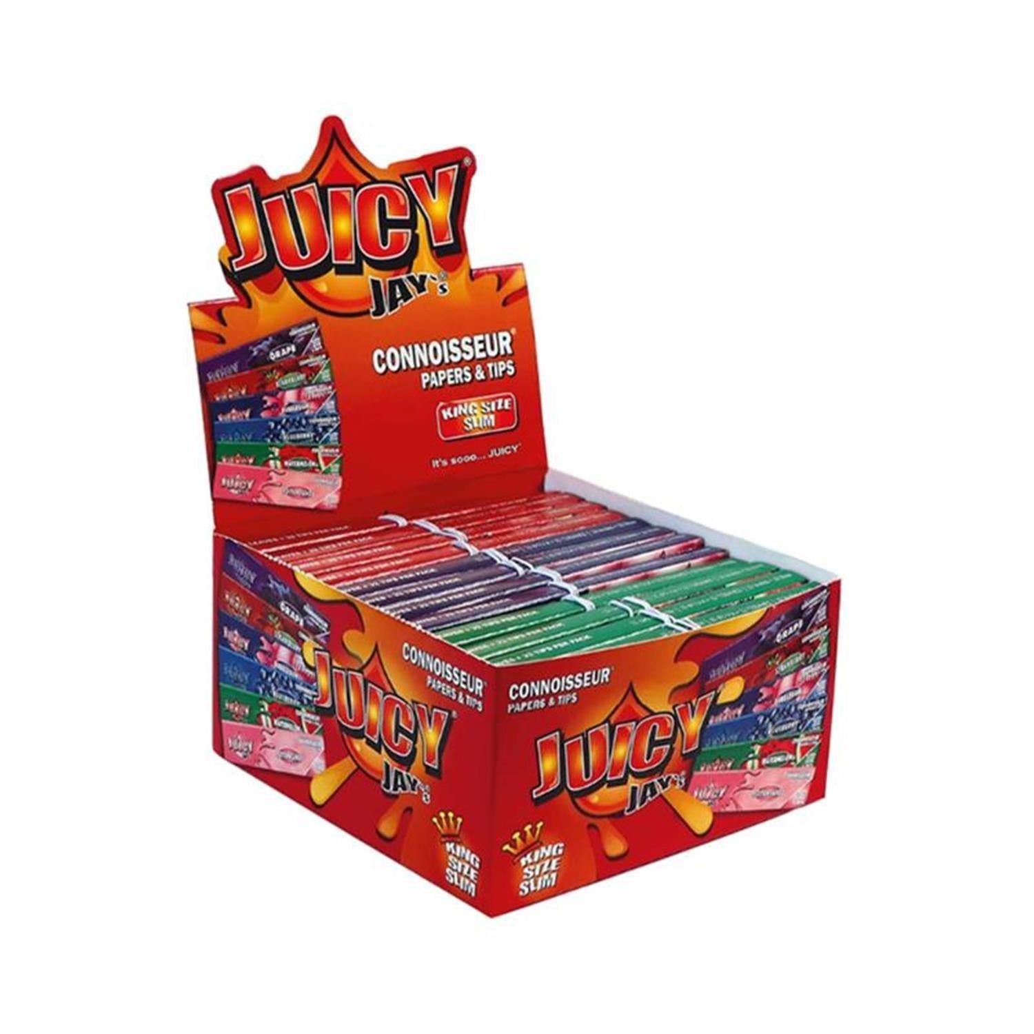 Juicy Jay´s Mix n Roll KSS + Tips Box 24 x 32 mit Aroma Juicy Jay´s